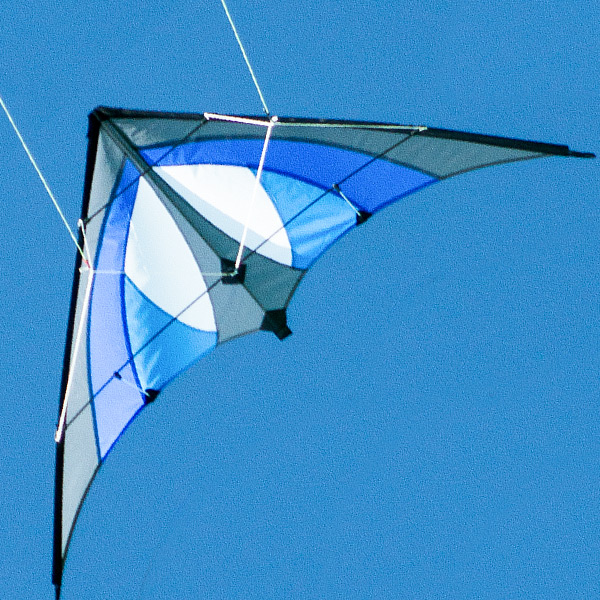Aquilone acrobatico carbonio Flash cm.150x66 aquilone 2 maniglie principiante 